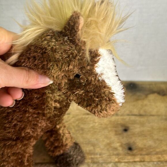 Douglas Kids Mr. Brown Chestnut Horse Plush Stuffed Animal Toy - Picture 7 of 8